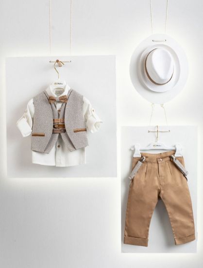 Εικόνα της ΒΑΠΤΙΣΤΙΚΟ ΣΥΝΟΛΟ PICCOLLINO BE FABULOUS LUCAS SAFARI BFA23S05