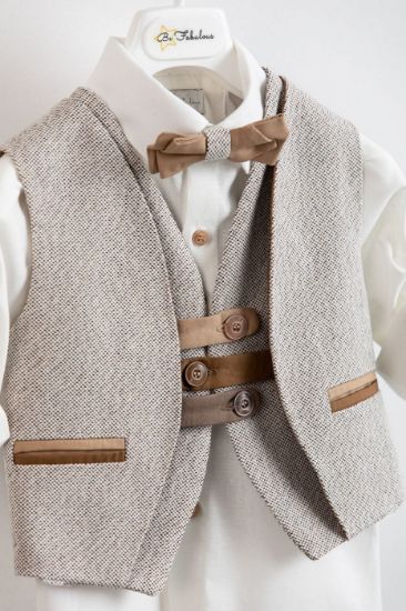 Εικόνα της ΒΑΠΤΙΣΤΙΚΟ ΣΥΝΟΛΟ PICCOLLINO BE FABULOUS LUCAS SAFARI BFA23S05