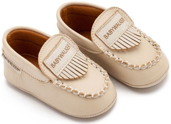 Εικόνα της Δερμάτινο Loafer MI1128 Εκρού