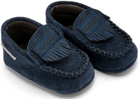 Εικόνα της Δερμάτινο Loafer MI1128 Μπλε