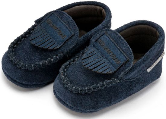 Εικόνα της Δερμάτινο Loafer MI1128 Μπλε