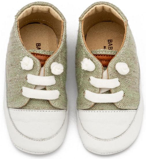 Εικόνα της Δερμάτινο Sneakers MI1131 Φυστικί