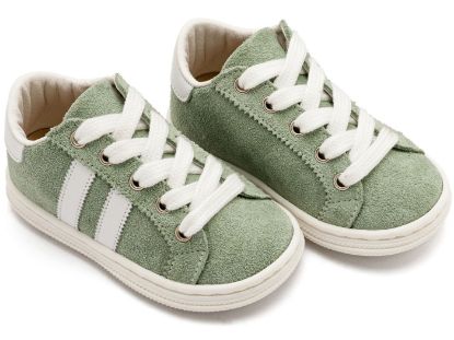 Εικόνα της Δετά Δίχρωμα Σνίκερς  BS3086 Μέντα Λευκό