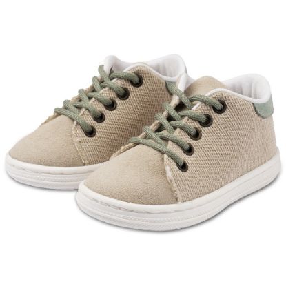 Εικόνα της Δετό Δίχρωμο Σνίκερ BS3073 Μπεζ Μέντα