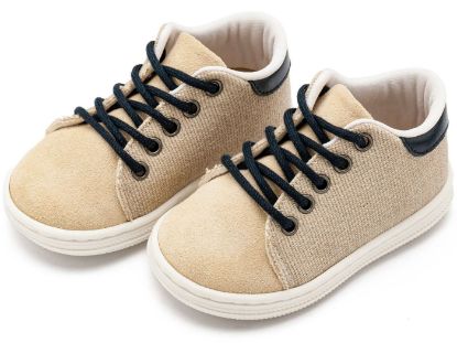 Εικόνα της Δετό Δίχρωμο Σνίκερ BS3073 Μπεζ Μπλέ