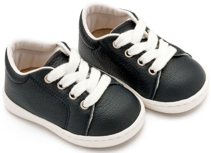 Εικόνα της Δερμάτινο Δετό Sneakers PRΙ2119 Μπλε