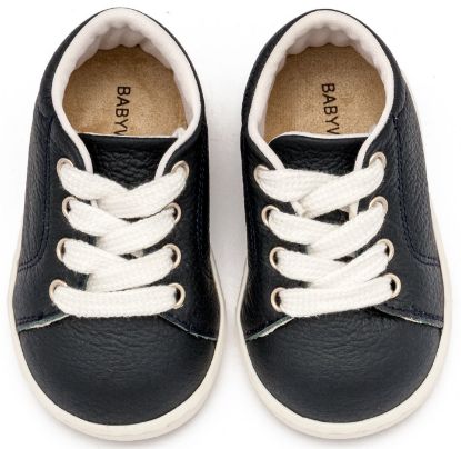 Εικόνα της Δερμάτινο Δετό Sneakers PRΙ2119 Μπλε