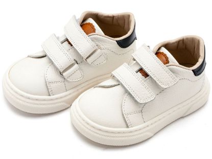 Εικόνα της Δερμάτινα Σνίκερ BW4297 Λευκό