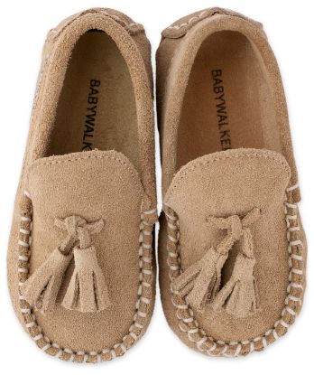 Εικόνα της Καστόρινο Μοκασίνι με Φουντάκια BW4011 Μπεζ