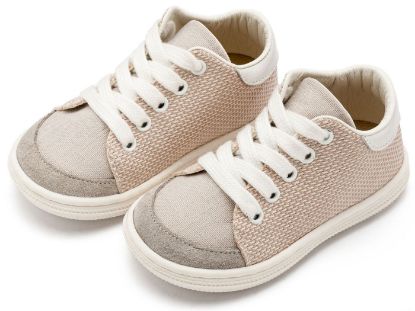 Εικόνα της Δετά Δίχρωμα Υφασμάτινα Σνίκερς BS3091