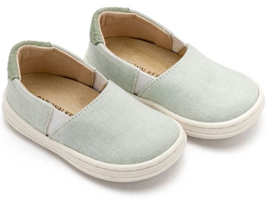 Εικόνα της Υφασμάτινa Loafers BS3089 Μέντα