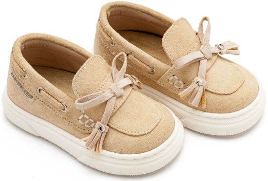 Εικόνα της Loafer με Κρόσια και Φιογκάκι EXC5295 Μπεζ 