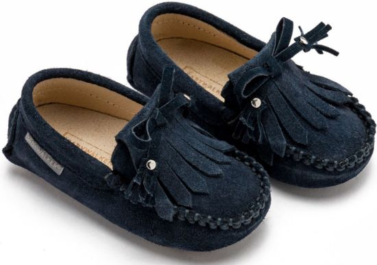 Εικόνα της Loafer με Κρόσια και Φιογκάκι EXC5298 Μπλε