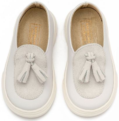 Εικόνα της Loafer με Φουντάκια EXC5300 Λευκό