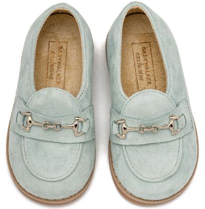 Εικόνα της Loafers με Μεταλλική Αγράφα EXC5285 Ανοιχτό Σιέλ