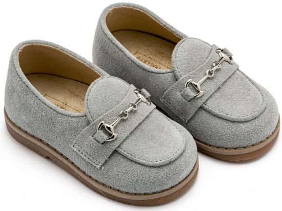 Εικόνα της Loafers με Μεταλλική Αγράφα EXC5285 Γκρι 