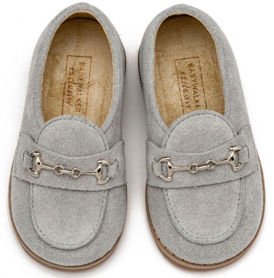 Εικόνα της Loafers με Μεταλλική Αγράφα EXC5285 Γκρι 