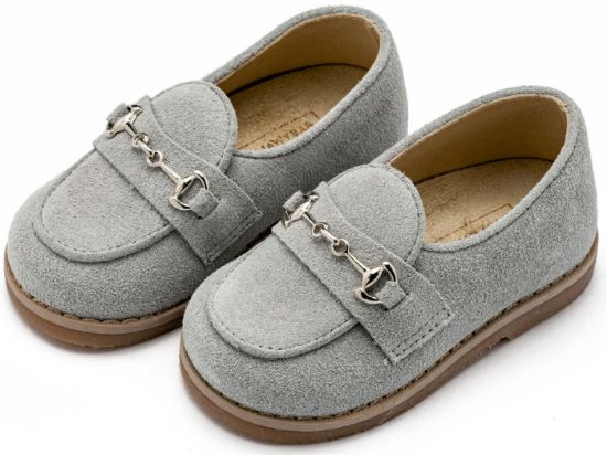 Εικόνα της Loafers με Μεταλλική Αγράφα EXC5285 Γκρι 