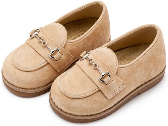 Εικόνα της Loafers με Μεταλλική Αγράφα EXC5285 Μπεζ  
