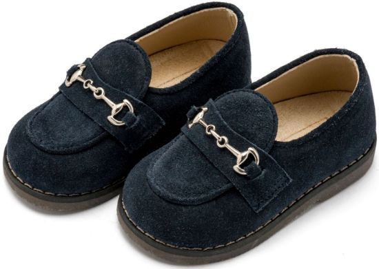 Εικόνα της Loafers με Μεταλλική Αγράφα EXC5285 Μπλε  