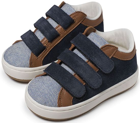 Εικόνα της Δίχρωμο Sneaker Τριπλό Χρατς EXC5174 Μπλε Ταμπά