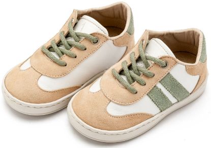 Εικόνα της Δίχρωμο Δετό Sneaker EXC5296 Μπεζ Μέντα 