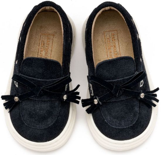 Εικόνα της Loafer με Κρόσια και Φιογκάκι EXC5295 Μπλε 