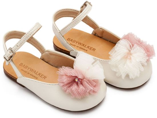 Εικόνα της Γαλλικό Σαμπό με Διακοσμητικό απο Τούλι BS3597 Εκρού Ροζ