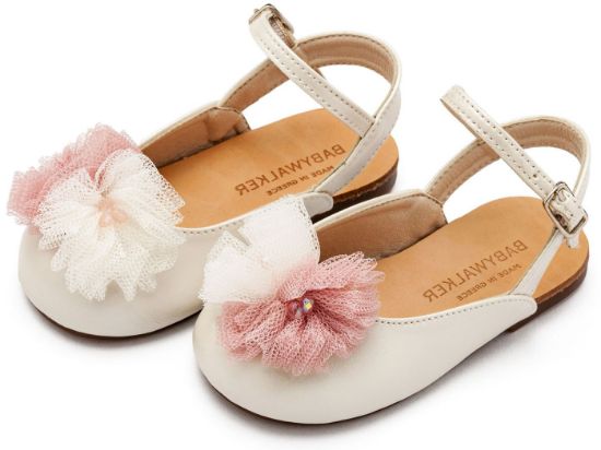 Εικόνα της Γαλλικό Σαμπό με Διακοσμητικό απο Τούλι BS3597 Εκρού Ροζ