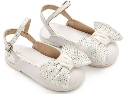 Εικόνα της Γαλλικό Σαμπό με Μεγάλο Φιόγκο Στρας EXC5869 Λευκό