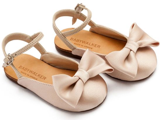 Εικόνα της Γαλλικό Σαμπό με Σατέν Φιόγκο  BW4855 Μπεζ