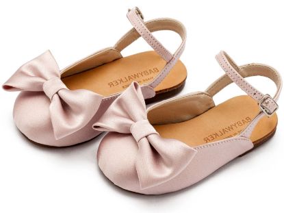 Εικόνα της Γαλλικό Σαμπό με Σατέν Φιόγκο  BW4855 Ροζ