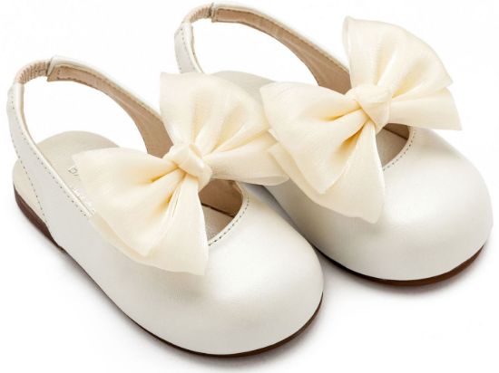 Εικόνα της Γαλλικό Σαμπό με Φιόγκο Chiffon BW4852 Εκρού