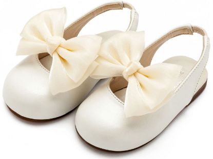 Εικόνα της Γαλλικό Σαμπό με Φιόγκο Chiffon BW4852 Εκρού