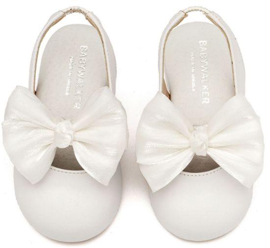 Εικόνα της Γαλλικό Σαμπό με Φιόγκο Chiffon BW4852 Λευκό