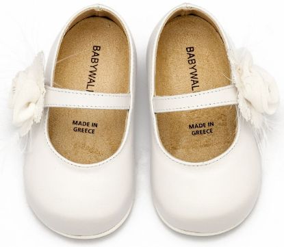 Εικόνα της Γοβάκι  Μονή Μπαρέτα με Λουλούδι  PRI2640 Λευκό