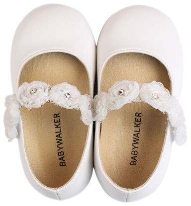 Εικόνα της Γοβάκι  Μονή Μπαρέτα με Λουλούδια BS3523 Λευκό