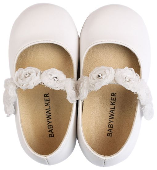 Εικόνα της Γοβάκι  Μονή Μπαρέτα με Λουλούδια BS3523 Λευκό