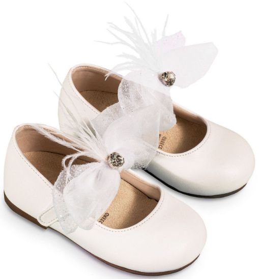 Εικόνα της Γοβάκι  Μονή Μπαρέτα με Φιόγκο BS3562  Λευκό  