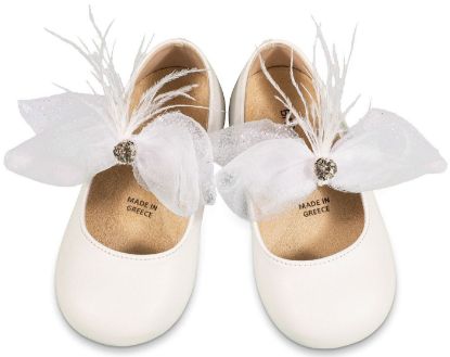 Εικόνα της Γοβάκι  Μονή Μπαρέτα με Φιόγκο BS3562  Λευκό  