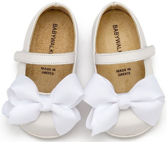 Εικόνα της Γοβάκι  Μονή Μπαρέτα με Φιόγκο PRI2631 Λευκό