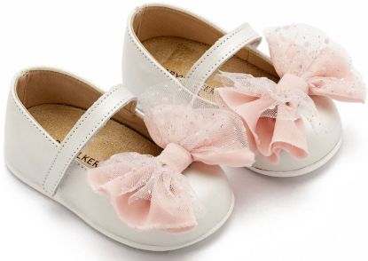 Εικόνα της Γοβάκι  Μονή Μπαρέτα με Φιόγκο PRI2638 Εκρού Ροζ