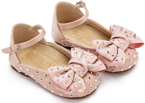 Εικόνα της Γοβάκι Satin με Φιόγκο LU6121 Ροζ