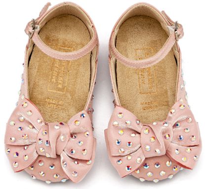 Εικόνα της Γοβάκι Satin με Φιόγκο LU6121 Ροζ