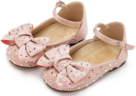 Εικόνα της Γοβάκι Satin με Φιόγκο LU6121 Ροζ