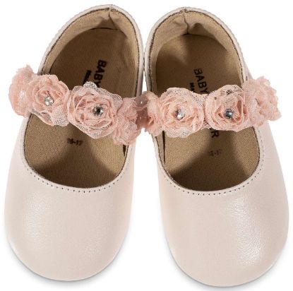 Εικόνα της Γοβάκι Μονή Μπαρέτα MI1638 Εκρού Ροζ