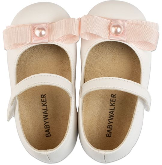 Εικόνα της Γοβάκι Μονή Μπαρέτα με Φιόγκο BS3500 Λευκό-Ροζ