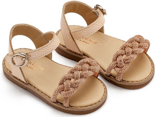 Εικόνα της Δερμάτινο Σανδάλι GR0101 Nude