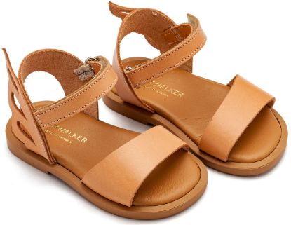 Εικόνα της Δερμάτινο Σανδάλι GR0106 Natural