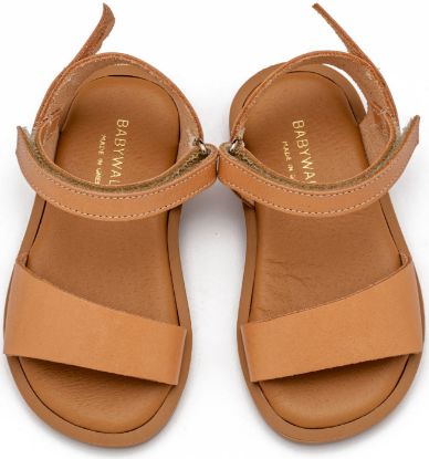 Εικόνα της Δερμάτινο Σανδάλι GR0106 Natural